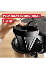 TEFAL Tefal Subito RVS CM5S1D - Filter-koffiezetapparaat -1.25L- 15 kopjes