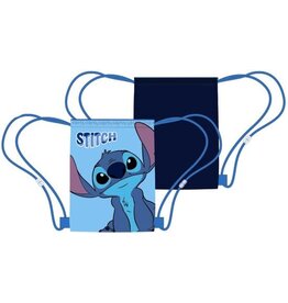 DISNEY Lilo & Stitch Gymtas blauw