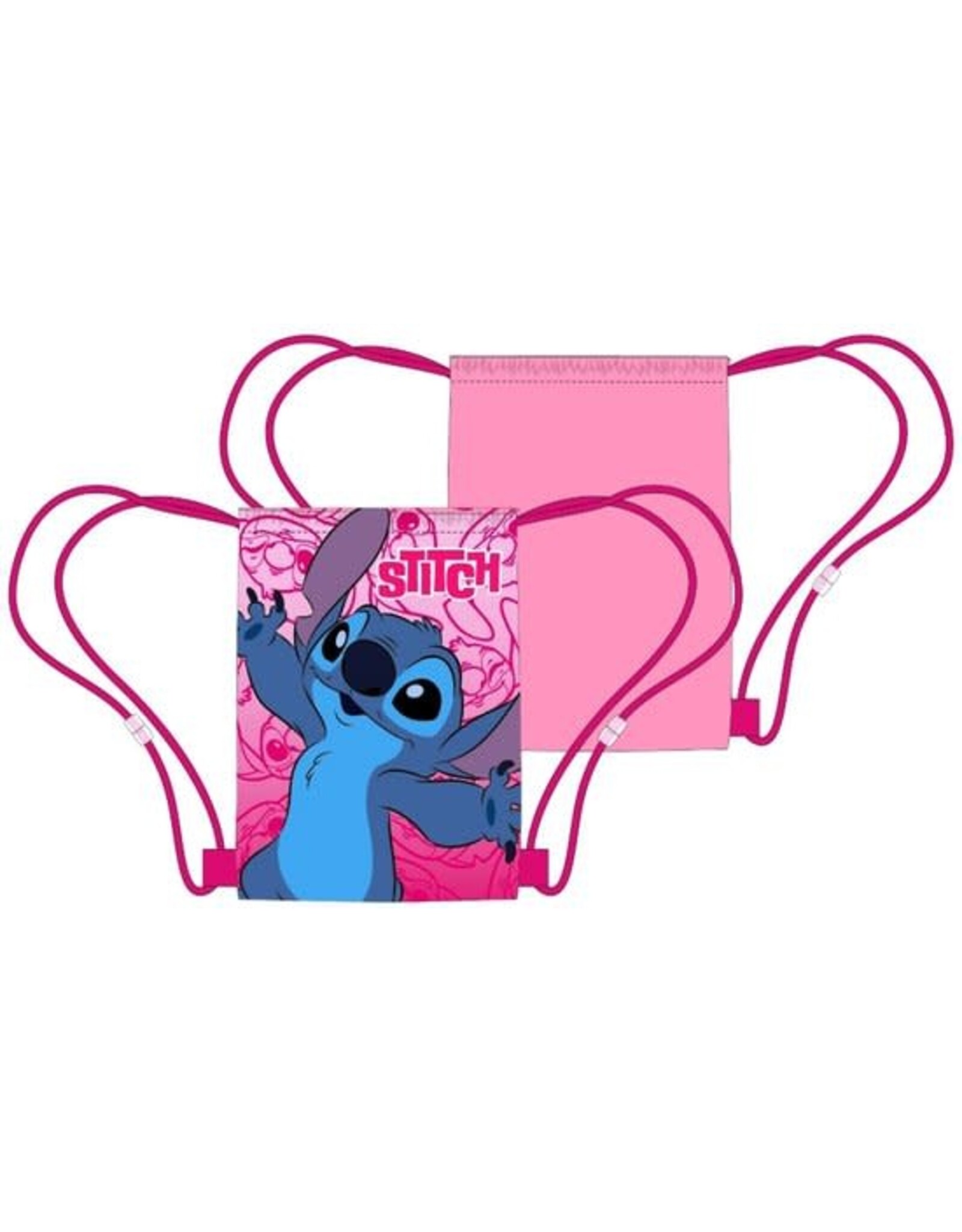 DISNEY Lilo & Stitch Gymtas roze