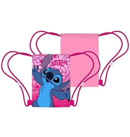 DISNEY Lilo & Stitch Gymtas roze