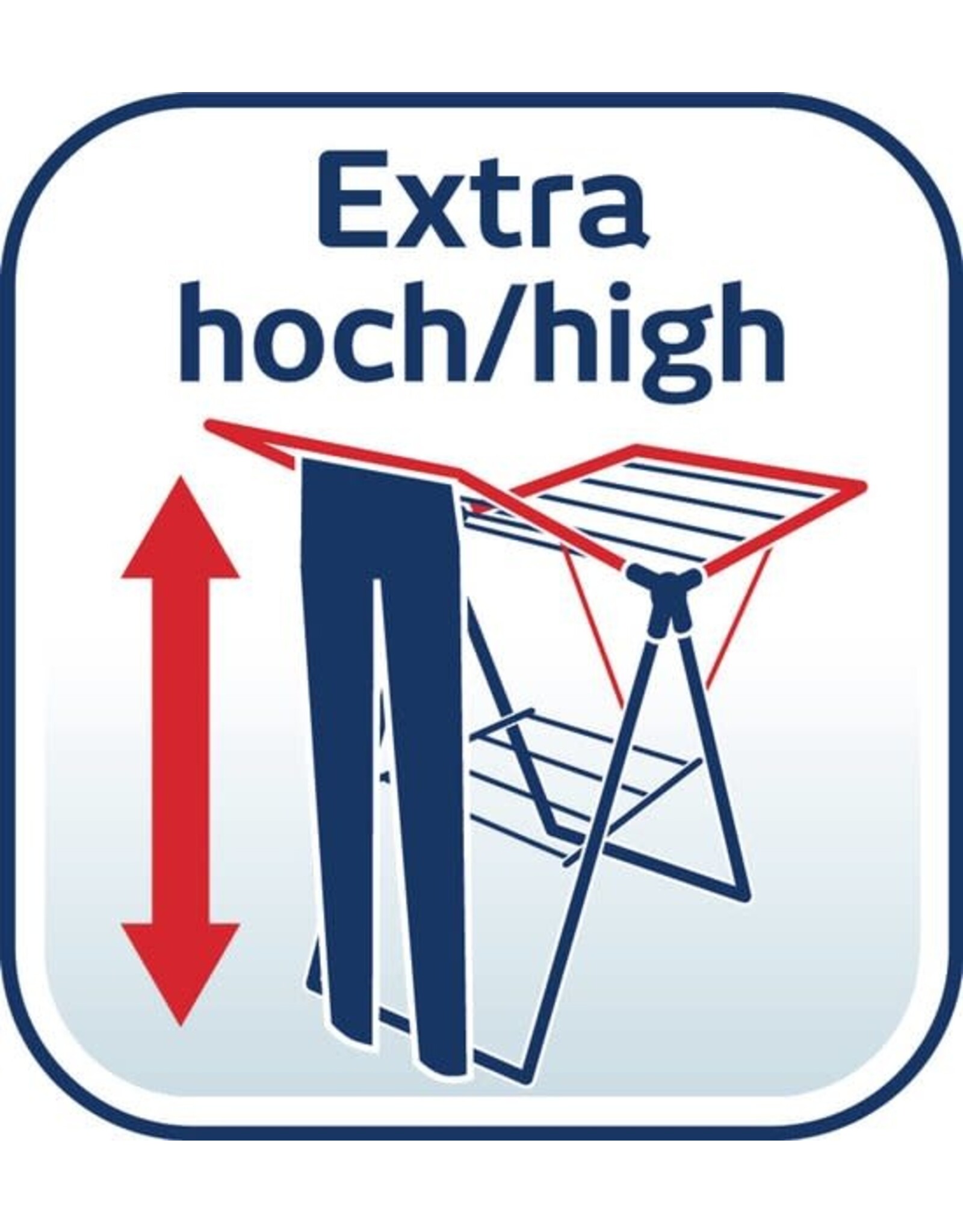 LEIFHEIT Leifheit droogrek classic 250 flex zwart