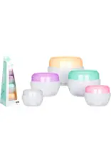 PRO WORLD Multi selectie Reisset Pp Set 5 Stuks 5 Kleuren