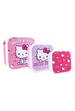Hello Kitty Vadobag Hello Kitty Snackbox en Fruitdoos - 3in1