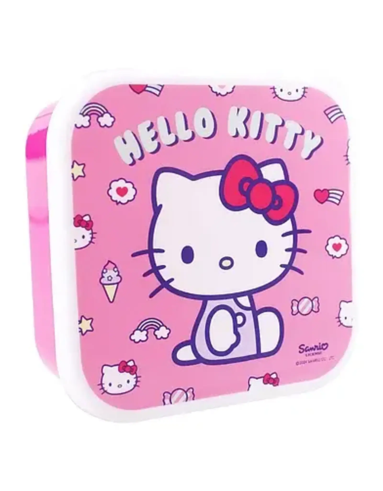 Hello Kitty Vadobag Hello Kitty Snackbox en Fruitdoos - 3in1