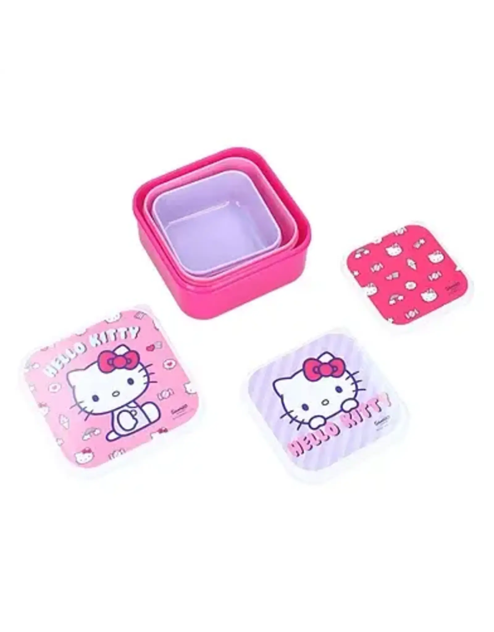 Hello Kitty Vadobag Hello Kitty Snackbox en Fruitdoos - 3in1