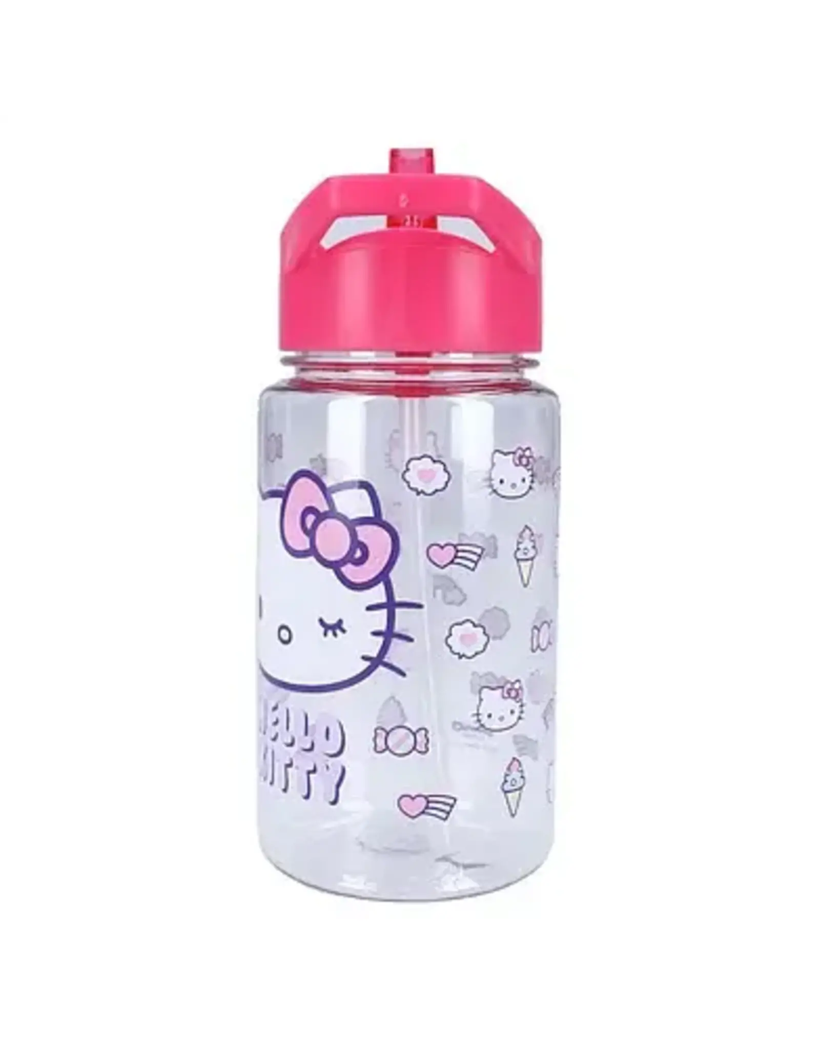 Hello Kitty Vadobag Hello Kitty Drinkfles - Drink Up - 450 ml - Schoolbeker