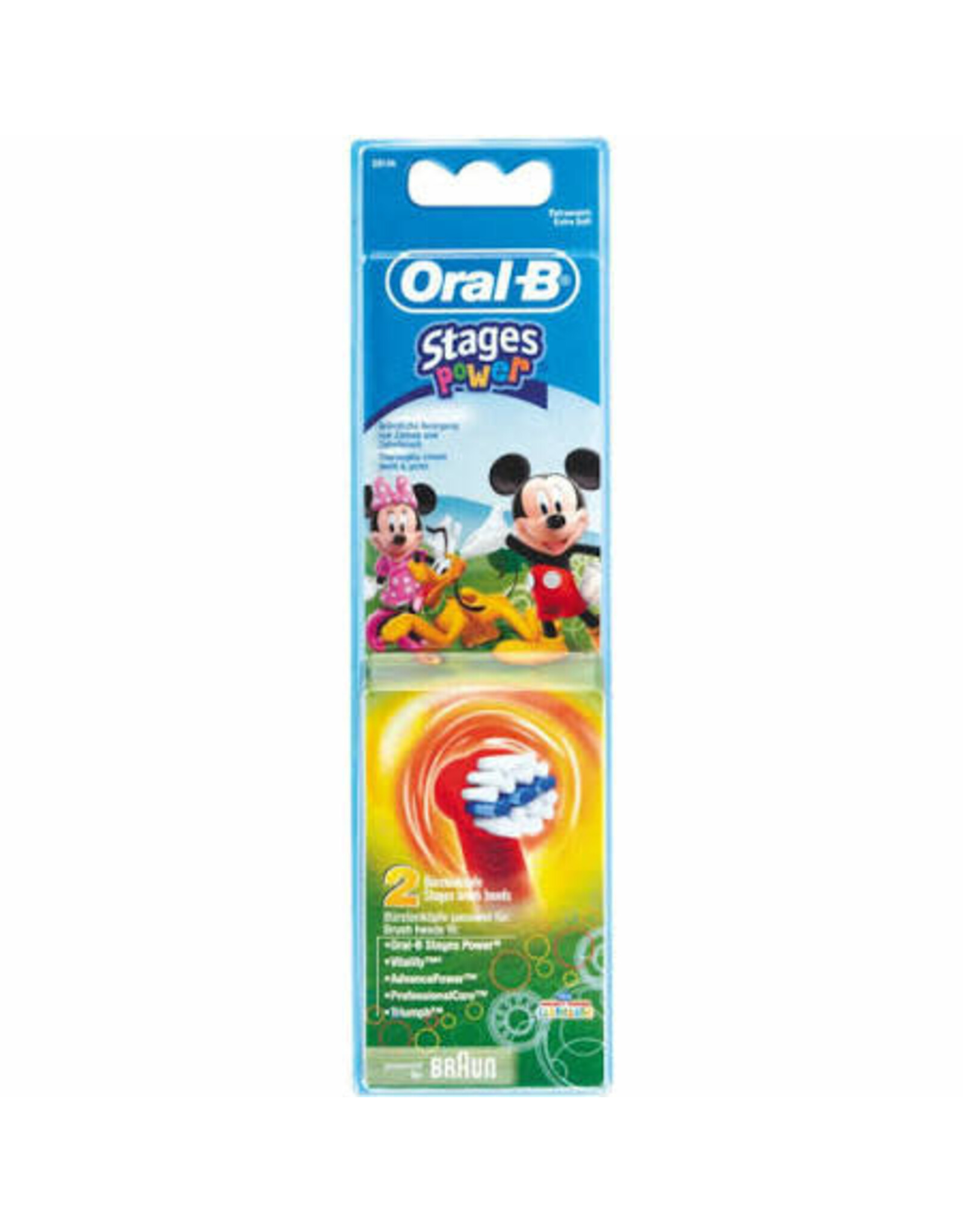 oral b ORAL-B OPZETBORSTELS EB208+2