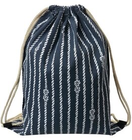 Clayre & Eef Rugzak 34x43 cm Blauw Synthetisch