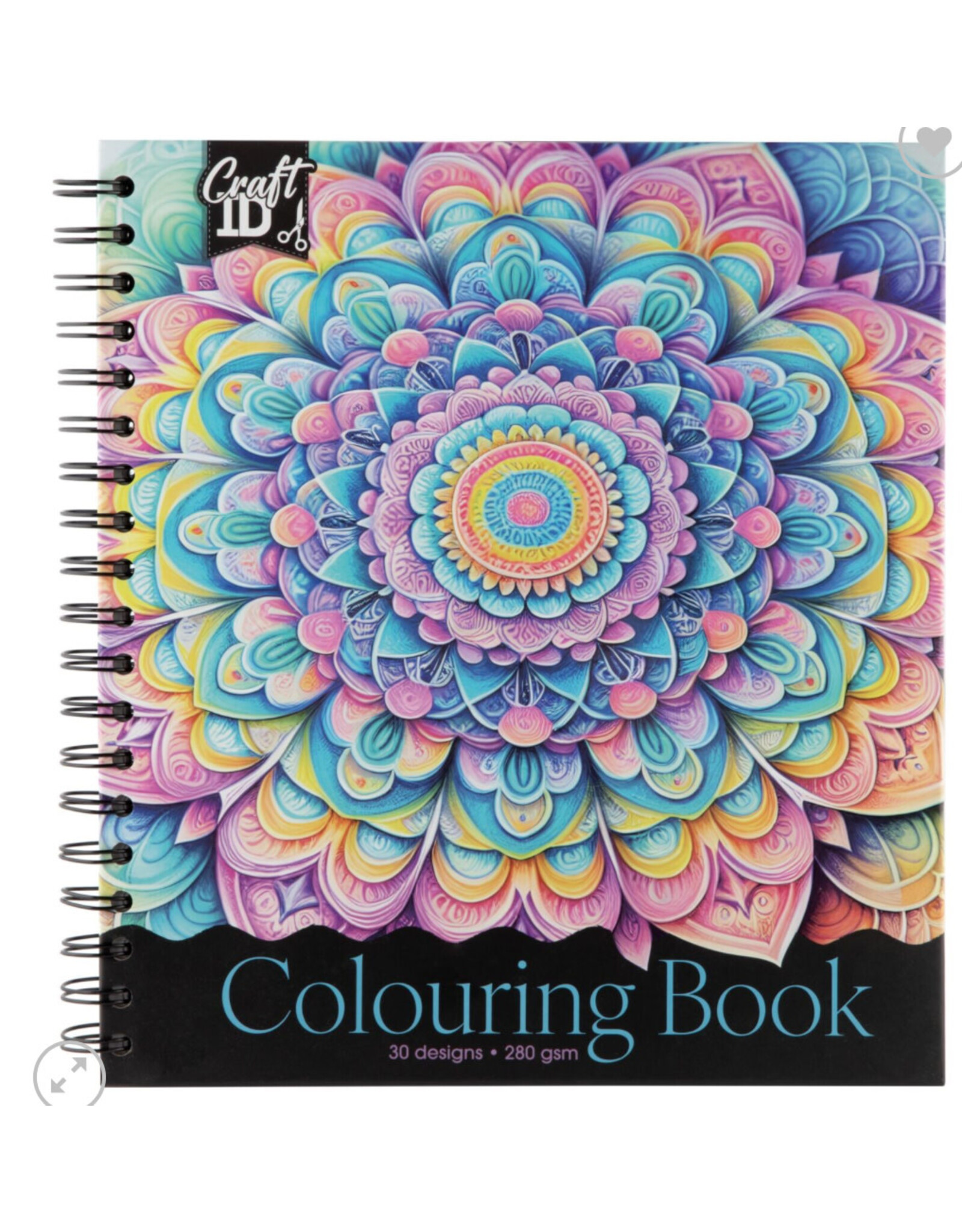 Kleurboek Volwassenen | 30 Designs | 22,8x25,3x1,8 Cm