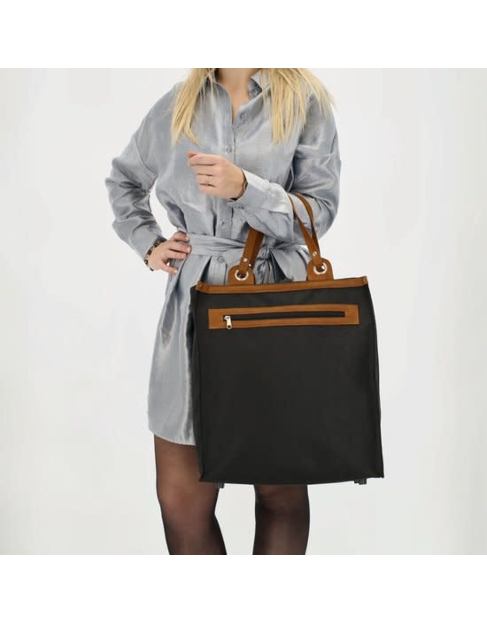 Beagles Shop & Go Boodschappentas - Zwart