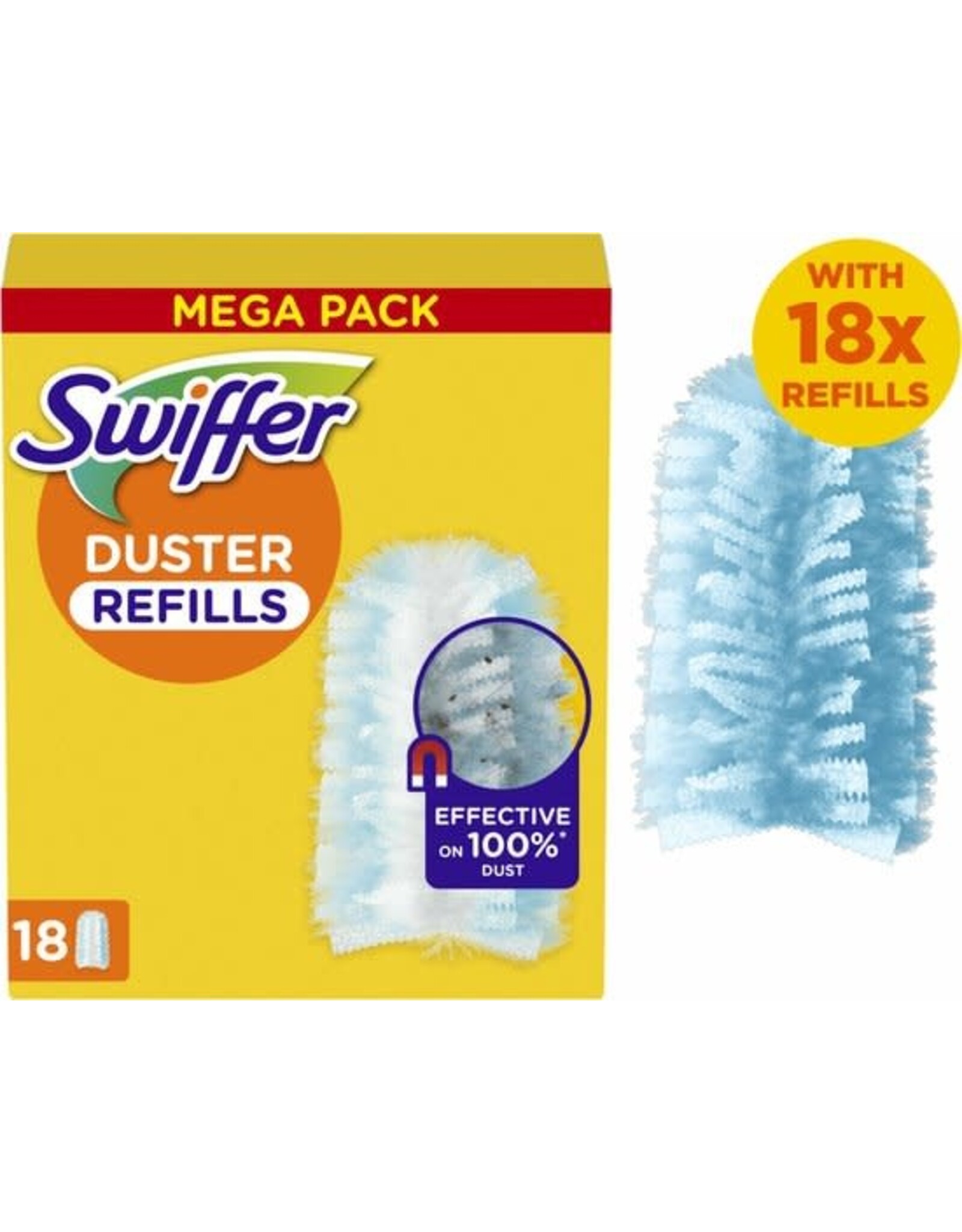SWIFFER Swiffer Duster Navullingen 18 stuks