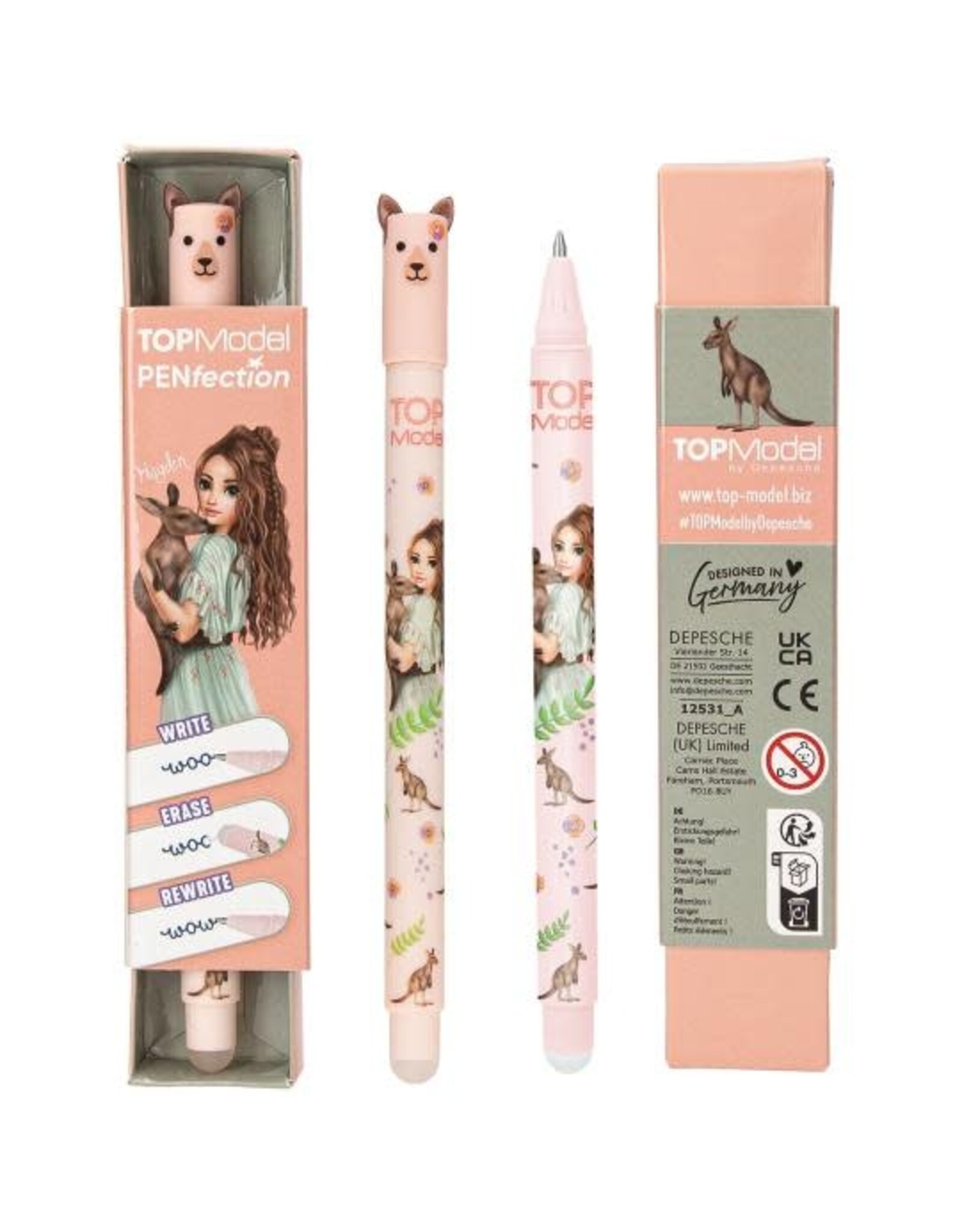 Depesche TOPModel uitgumbare gelpen