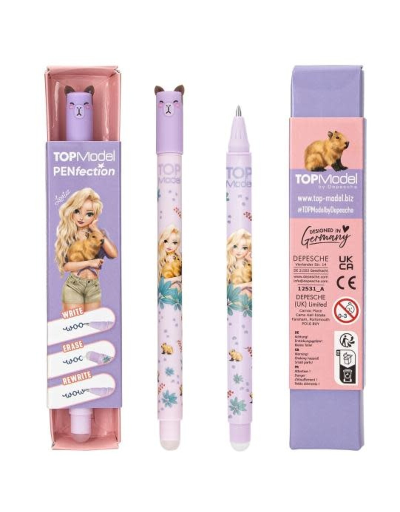 Depesche TOPModel uitgumbare gelpen