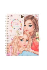 Depesche TOPModel dagboek met slot en armband