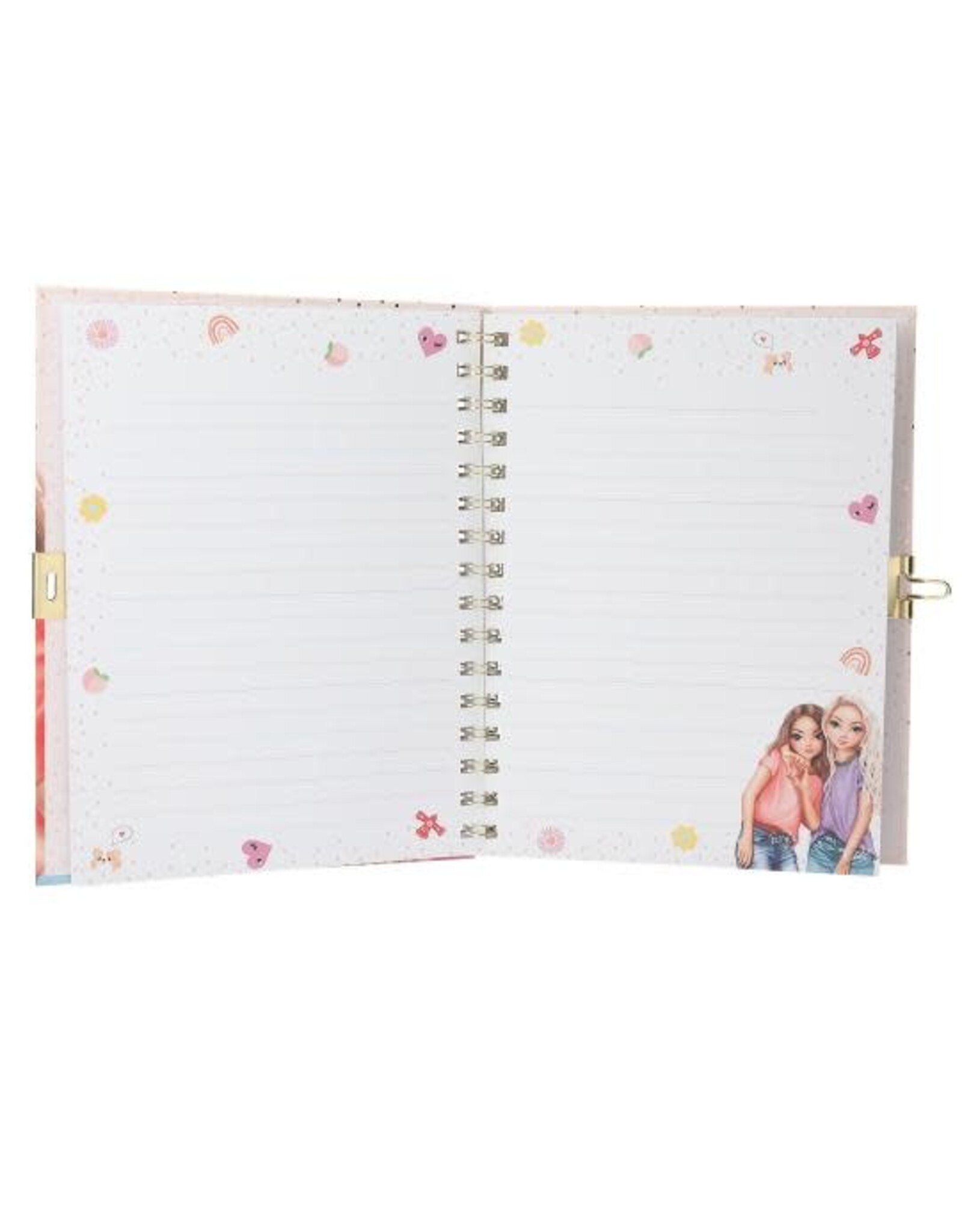 Depesche TOPModel dagboek met slot en armband