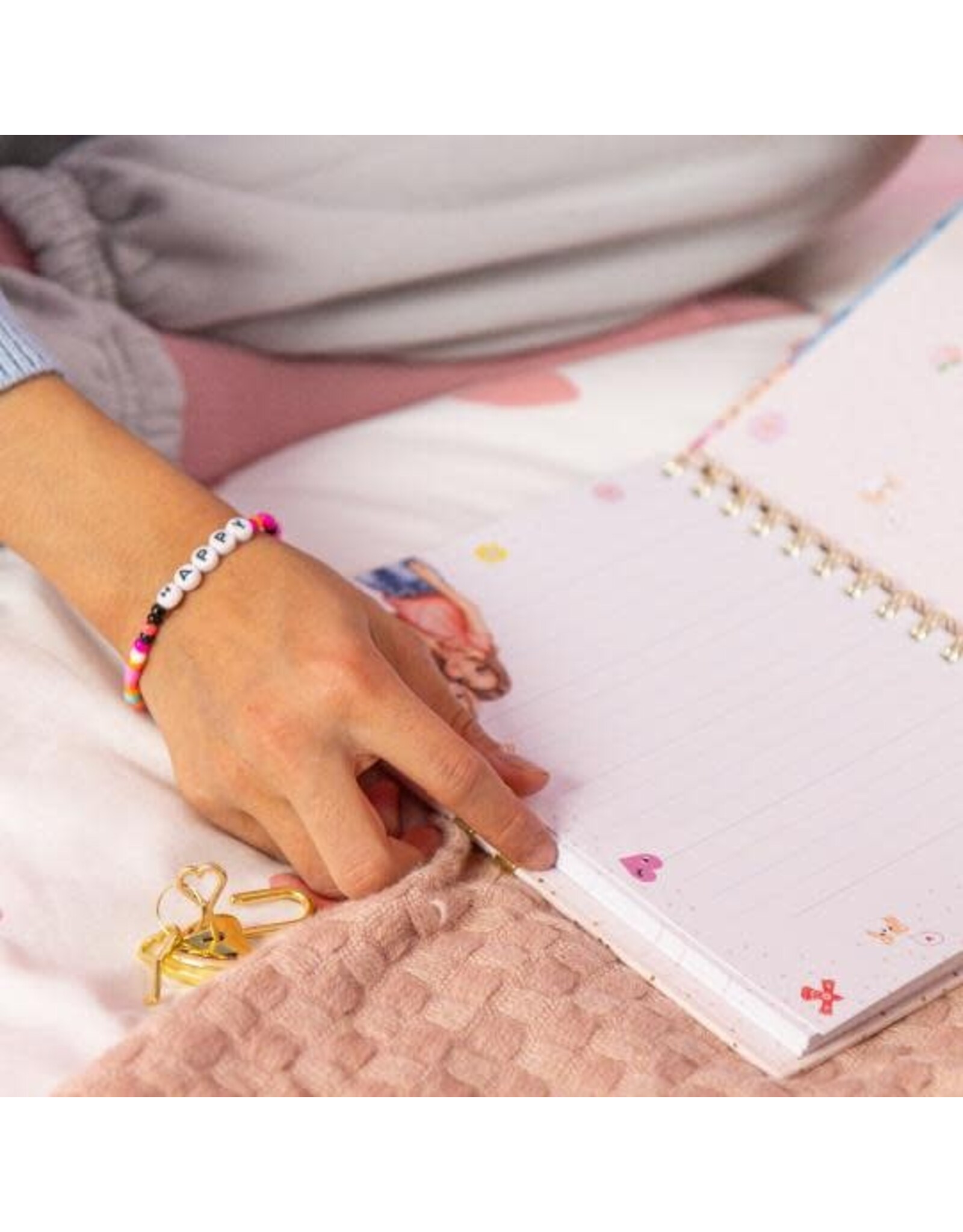 Depesche TOPModel dagboek met slot en armband