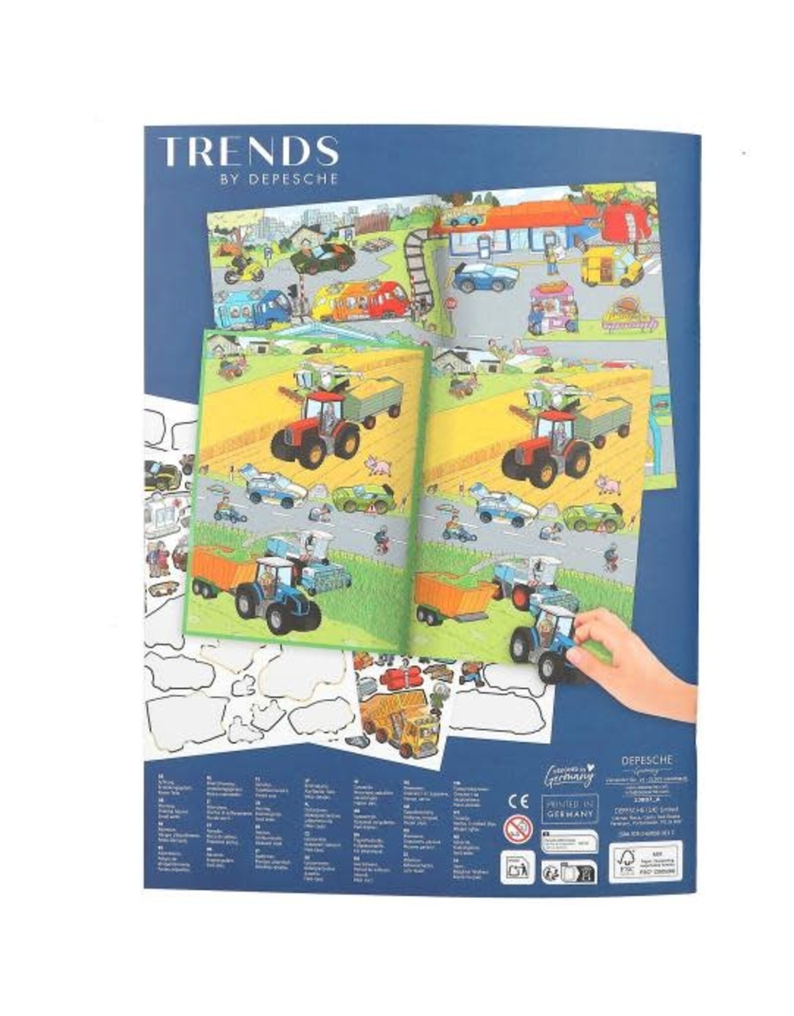 Depesche Create your Action World - met 270 Stickers