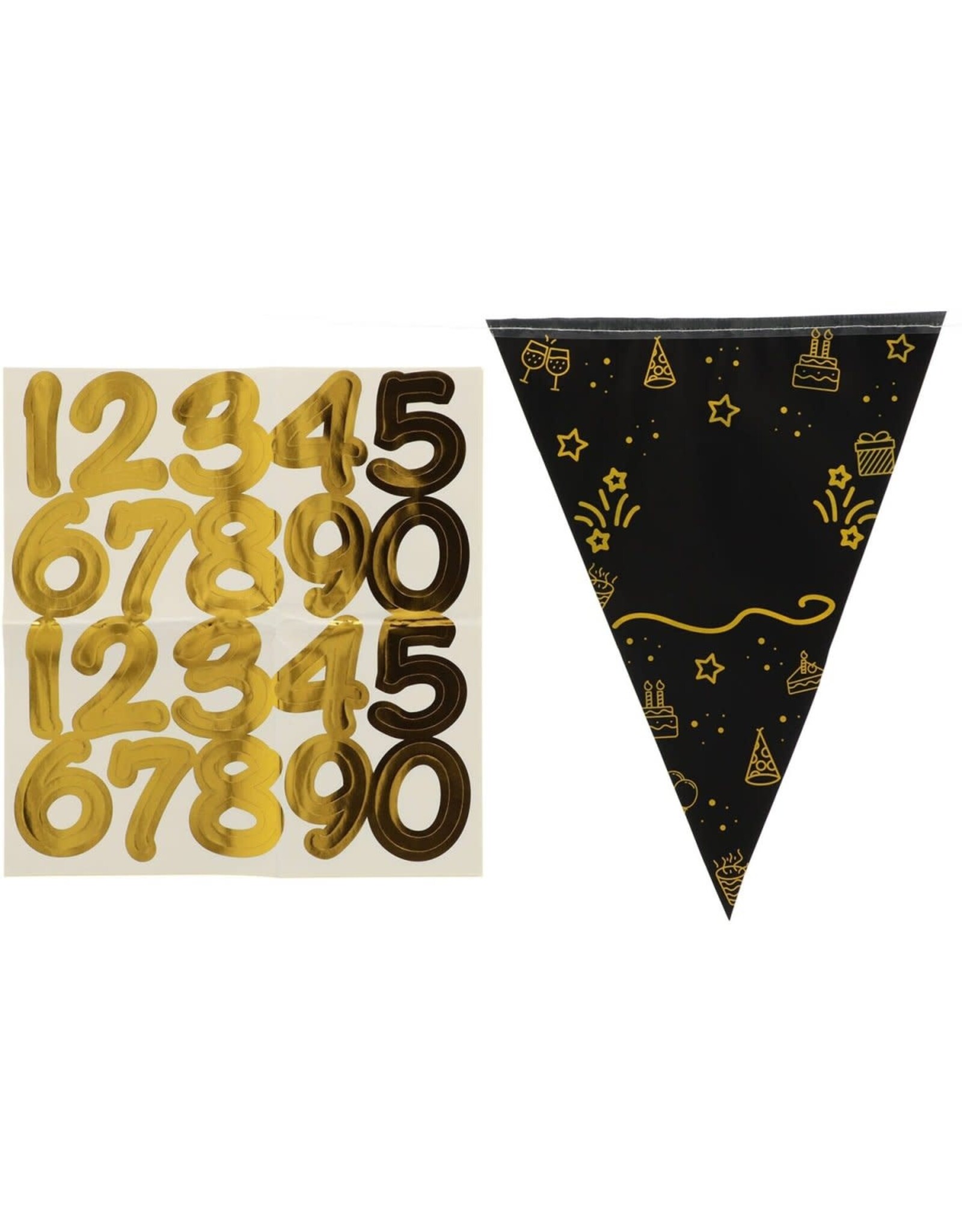 FOLAT Happy Birthday Slinger Plastic | 4 meter