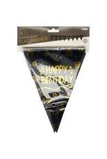 FOLAT Vlaggenlijn | Happy Birthday | Shining Glam | 4 meter