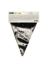 FOLAT Vlaggenlijn | Happy Birthday | Shining Glam | 4 meter