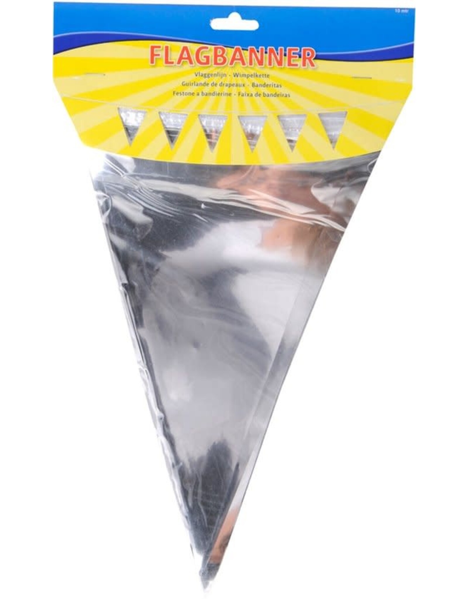 FOLAT Folat| Vlaggenlijn zilver | 10 meter