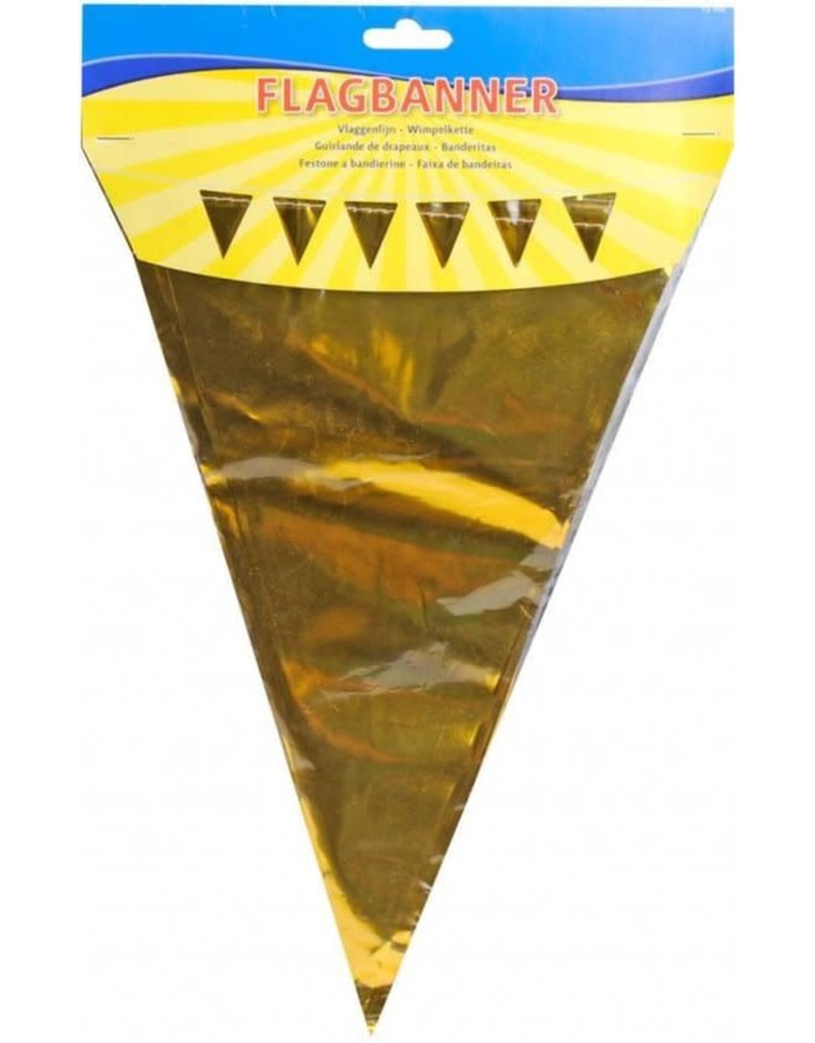 FOLAT Folat | Vlaggenlijn Goud | 10 meter