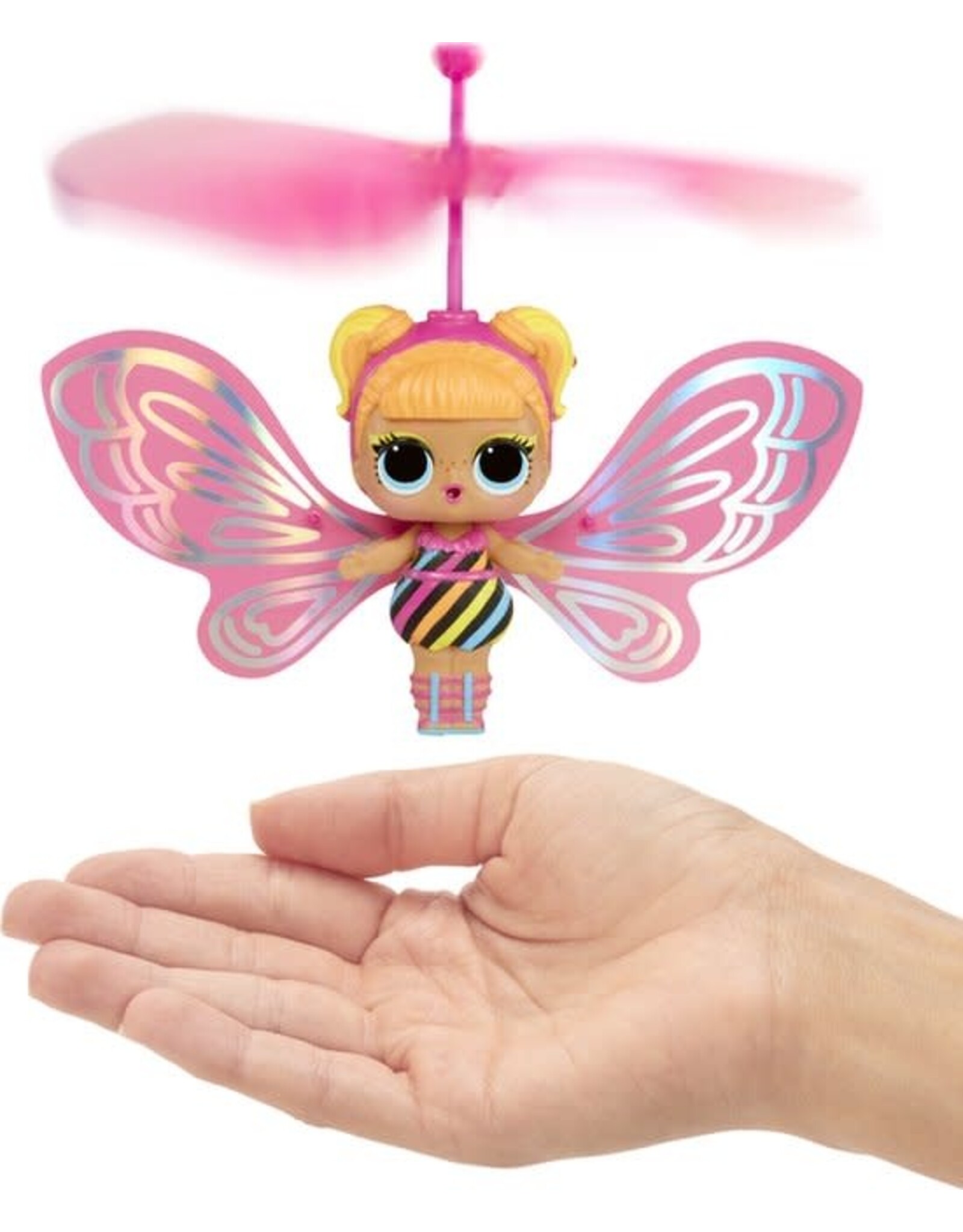 L.O.L. L.O.L. Surprise! Magic Flyers - Flutter Star - Roze vleugels - Minipop