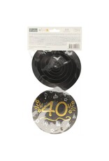 FOLAT Hangdecoratie | 40 |  Shining Glam |  3 stuks