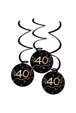 FOLAT Hangdecoratie | 40 |  Shining Glam |  3 stuks