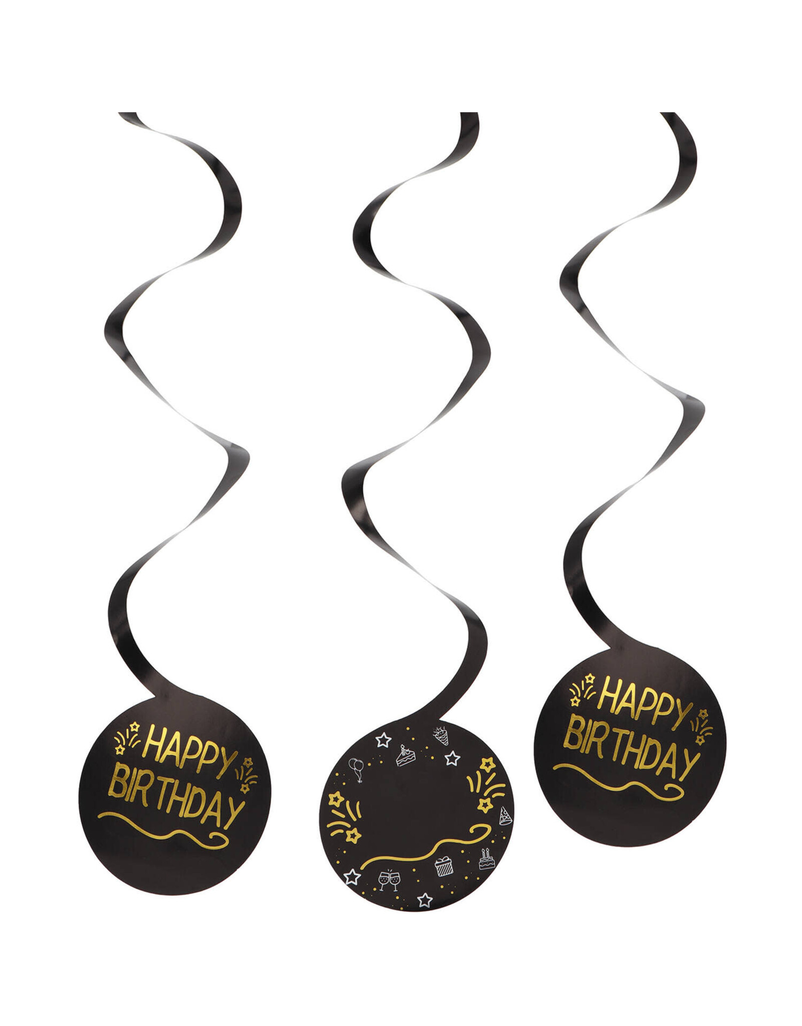 FOLAT Hangdecoratie | Shining Glam | 3  stuks