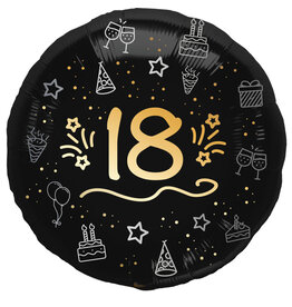 FOLAT Folieballon | 18| Shining Glam | 45 cm