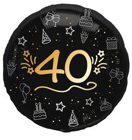 FOLAT Folieballon | 40 | Shining Glam | 45 cm