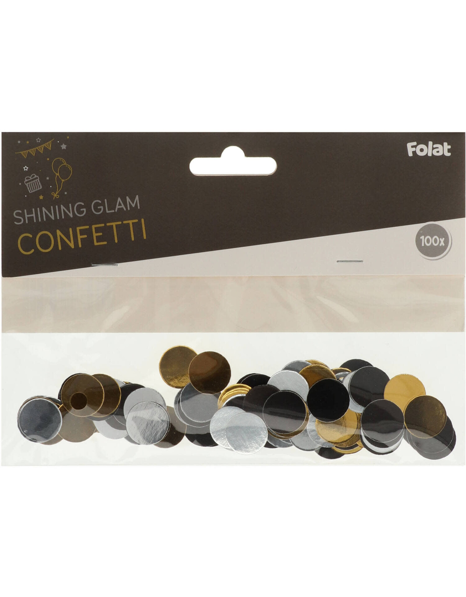 FOLAT Confetti | Shining Glam | 100 stuks