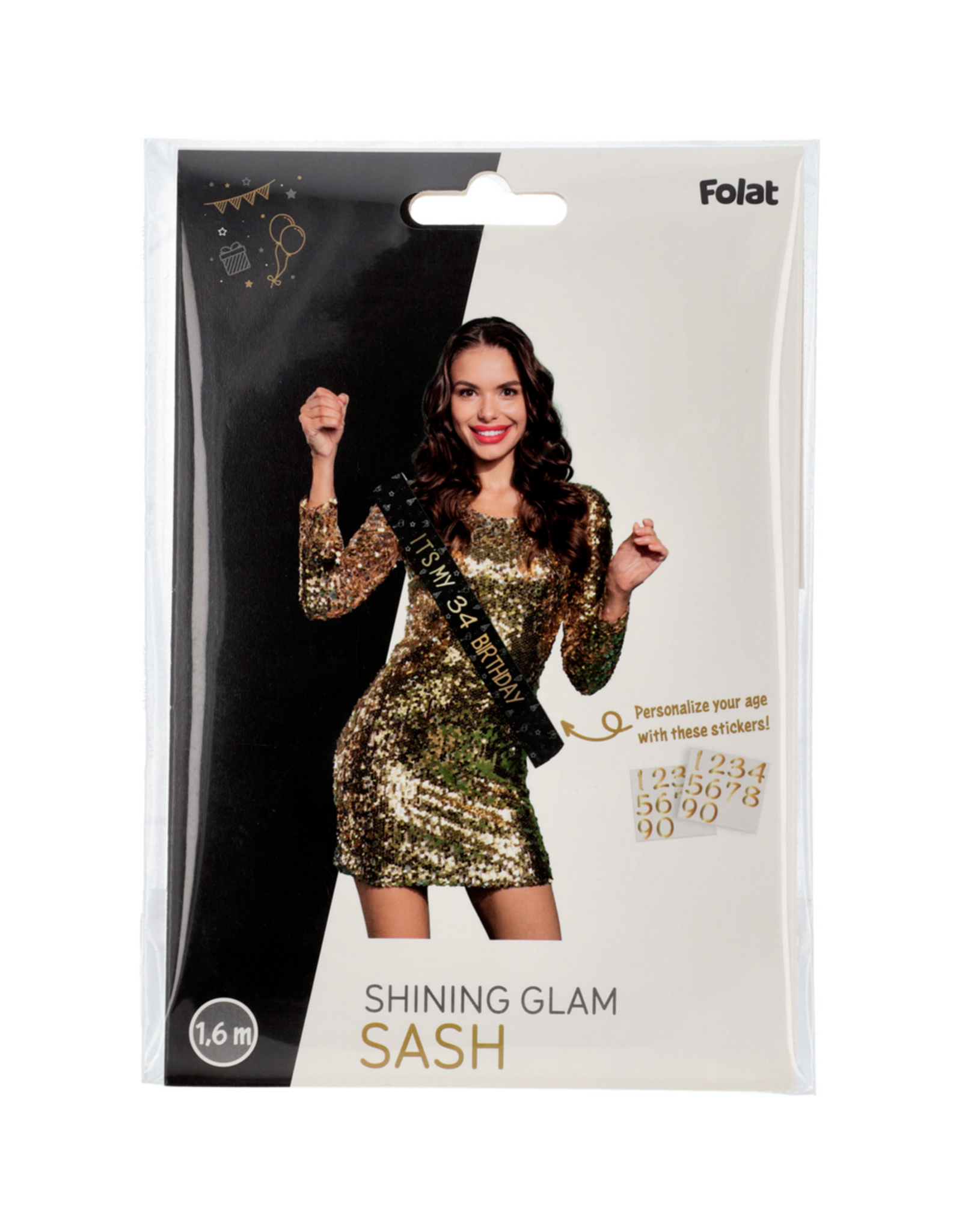 FOLAT "It’s my birthday’ sjerp | folie | Shining Glam