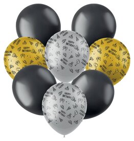 FOLAT Latexballonnen | Shining Glam | 30 cm | 8 stuks