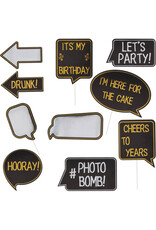 FOLAT Photobooth Set - Shining Glam - 10 stuks