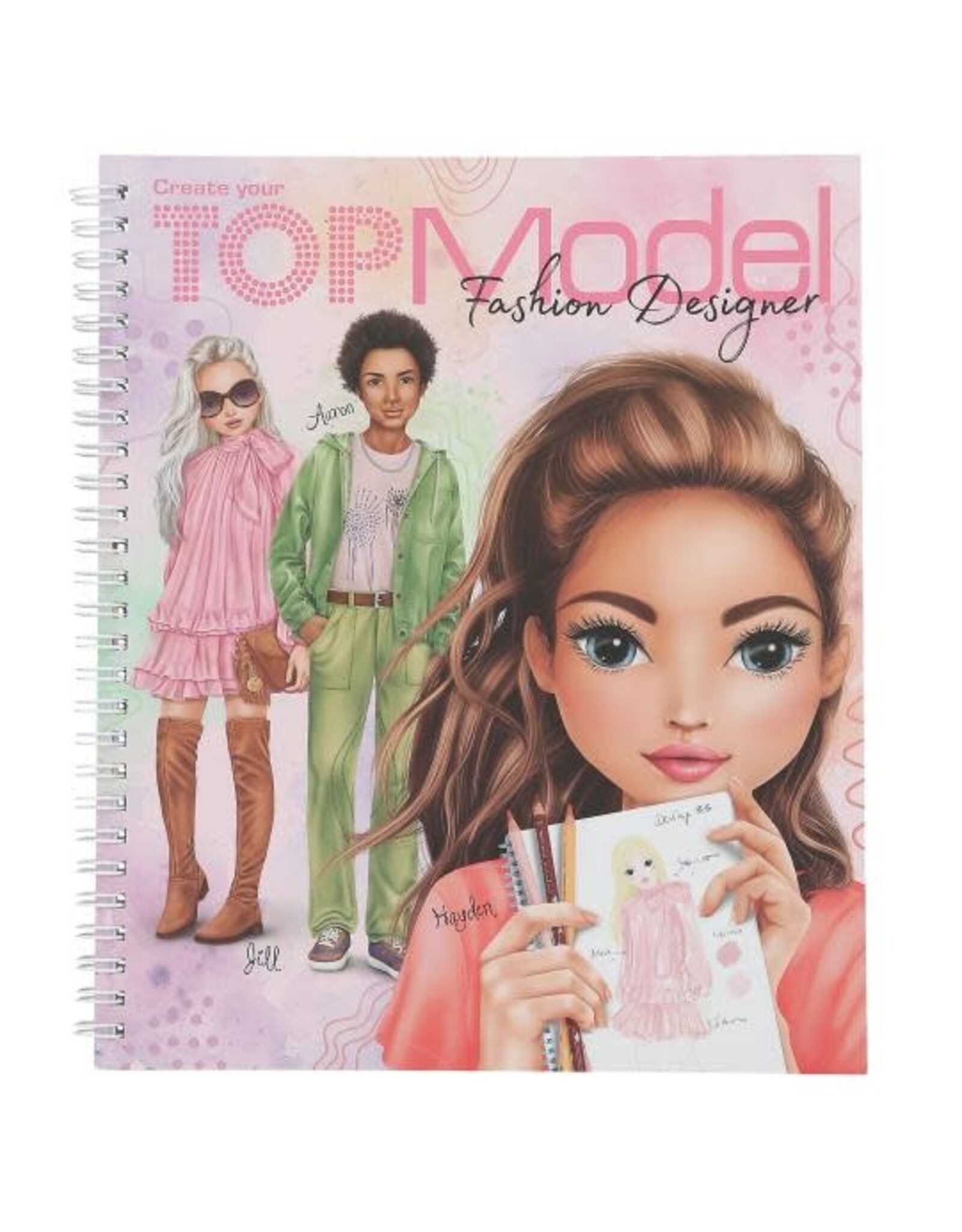 TOPMODEL Create Your TOPModel kleurboek