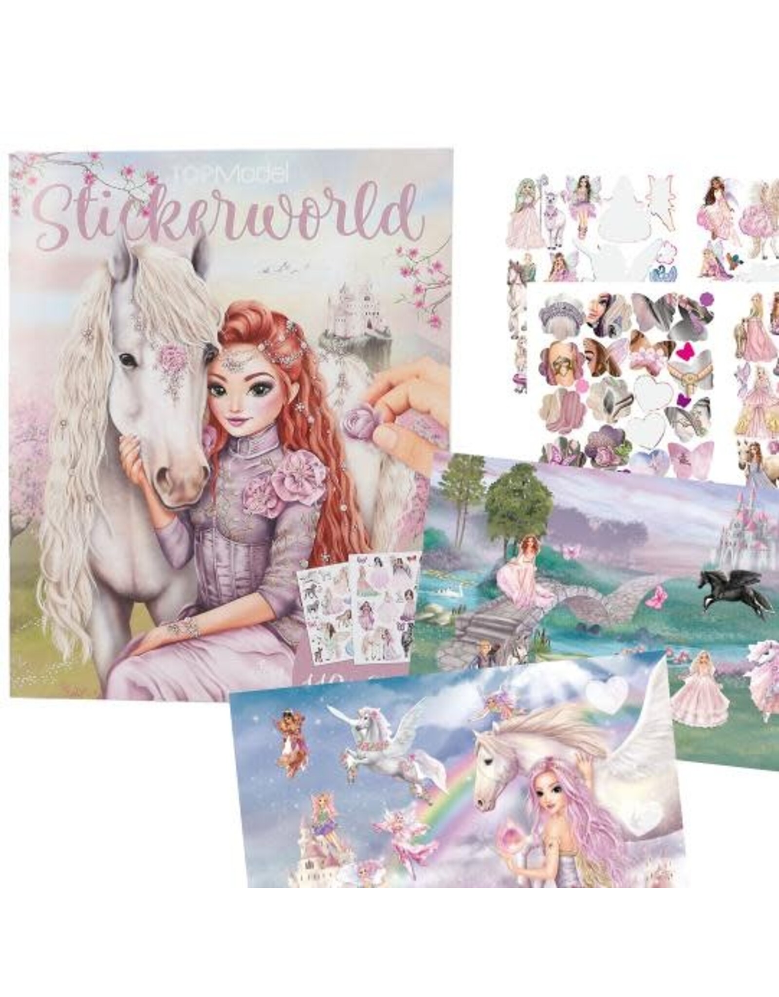 TOPMODEL TOPModel Stickerworld VIVA VIOLET