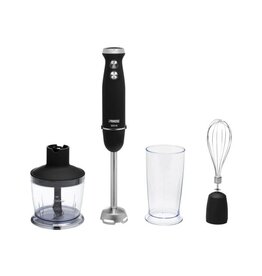 PRINCESS Princess 221220 Staafmixer - Hand blender - 800W - 4-in-1 Set- Inclusief hakmolen, garde en mengbeker