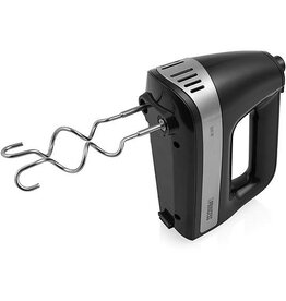 PRINCESS Princess 222206 Handmixer - Inclusief opbergdoos - Mixer met RVS deeghaken en gardes - 5 snelheden en turbofunctie - 500W – Krachtige motor