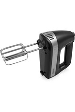 PRINCESS Princess 222206 Handmixer - Inclusief opbergdoos - Mixer met RVS deeghaken en gardes - 5 snelheden en turbofunctie - 500W – Krachtige motor