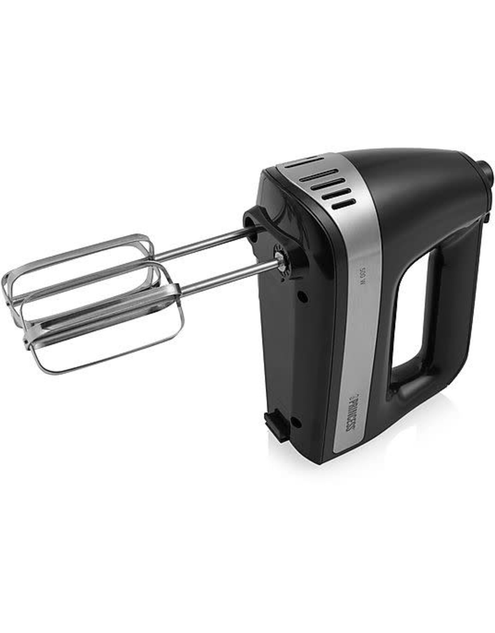 PRINCESS Princess 222206 Handmixer - Inclusief opbergdoos - Mixer met RVS deeghaken en gardes - 5 snelheden en turbofunctie - 500W – Krachtige motor