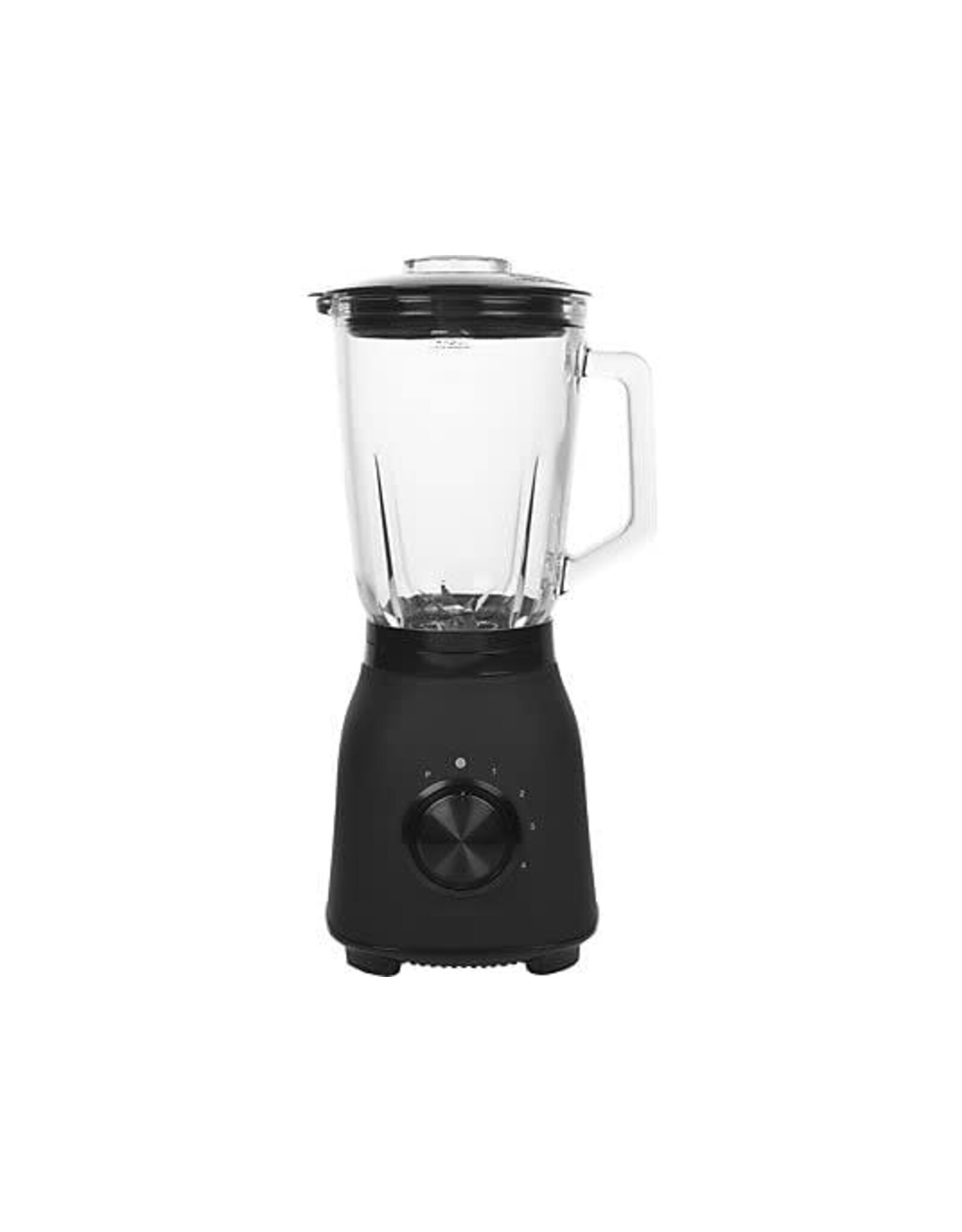 PRINCESS Princess 212092 Black Steel Blender 1000 - 4 Snelheden – Krachtig 1000W - 1.5 L - Glaskan