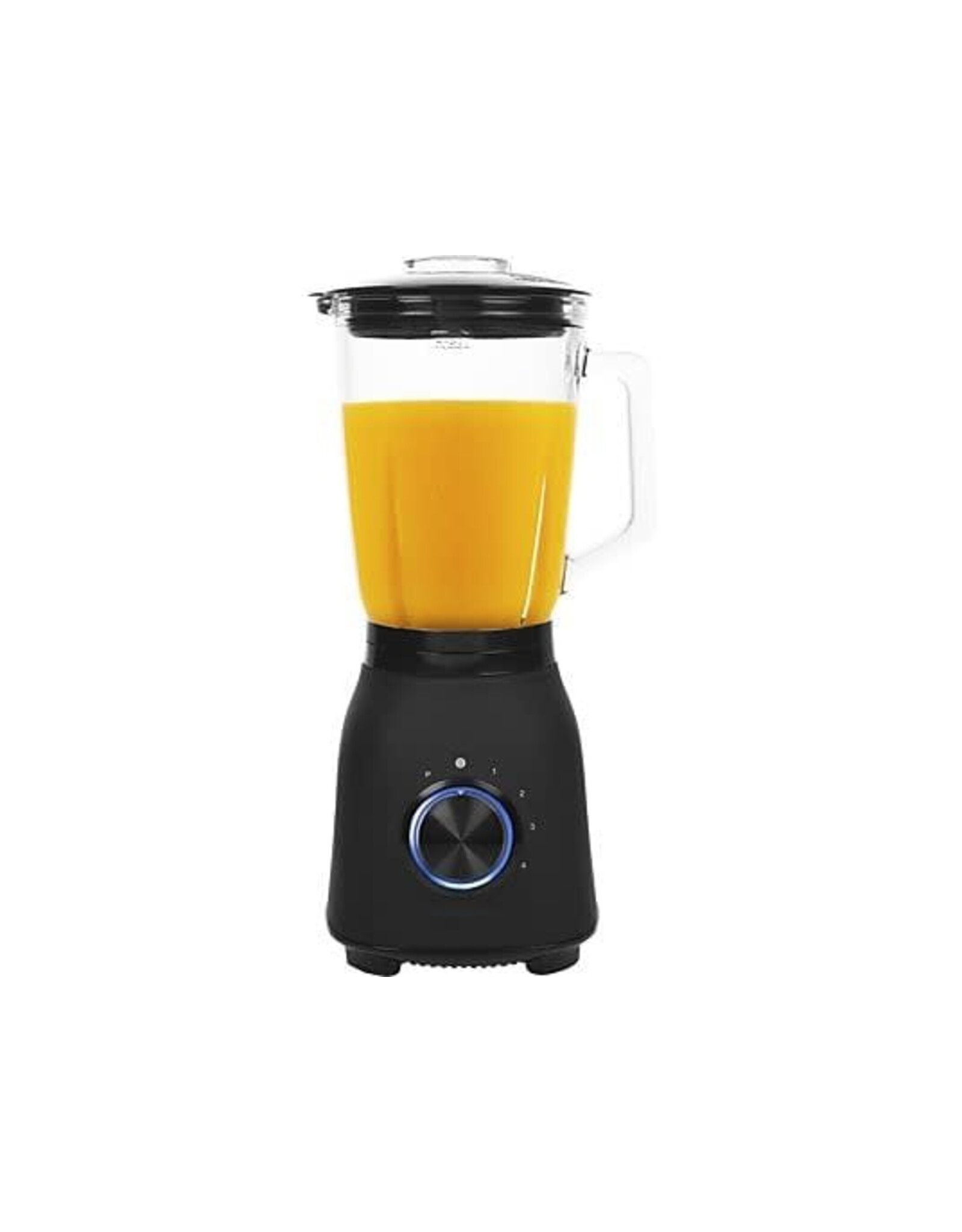 PRINCESS Princess 212092 Black Steel Blender 1000 - 4 Snelheden – Krachtig 1000W - 1.5 L - Glaskan