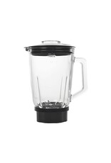 PRINCESS Princess 212092 Black Steel Blender 1000 - 4 Snelheden – Krachtig 1000W - 1.5 L - Glaskan