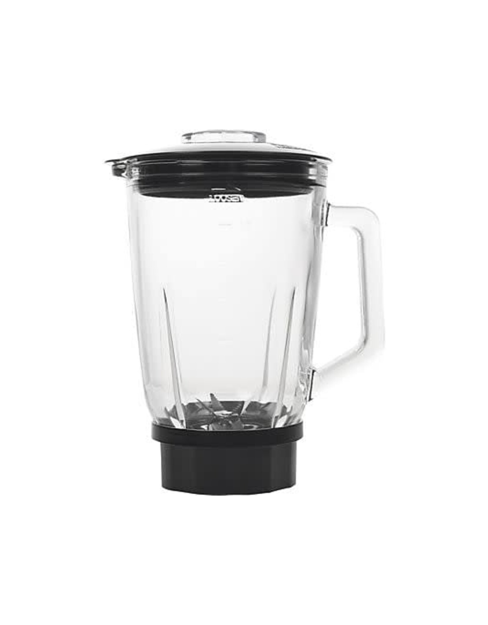PRINCESS Princess 212092 Black Steel Blender 1000 - 4 Snelheden – Krachtig 1000W - 1.5 L - Glaskan