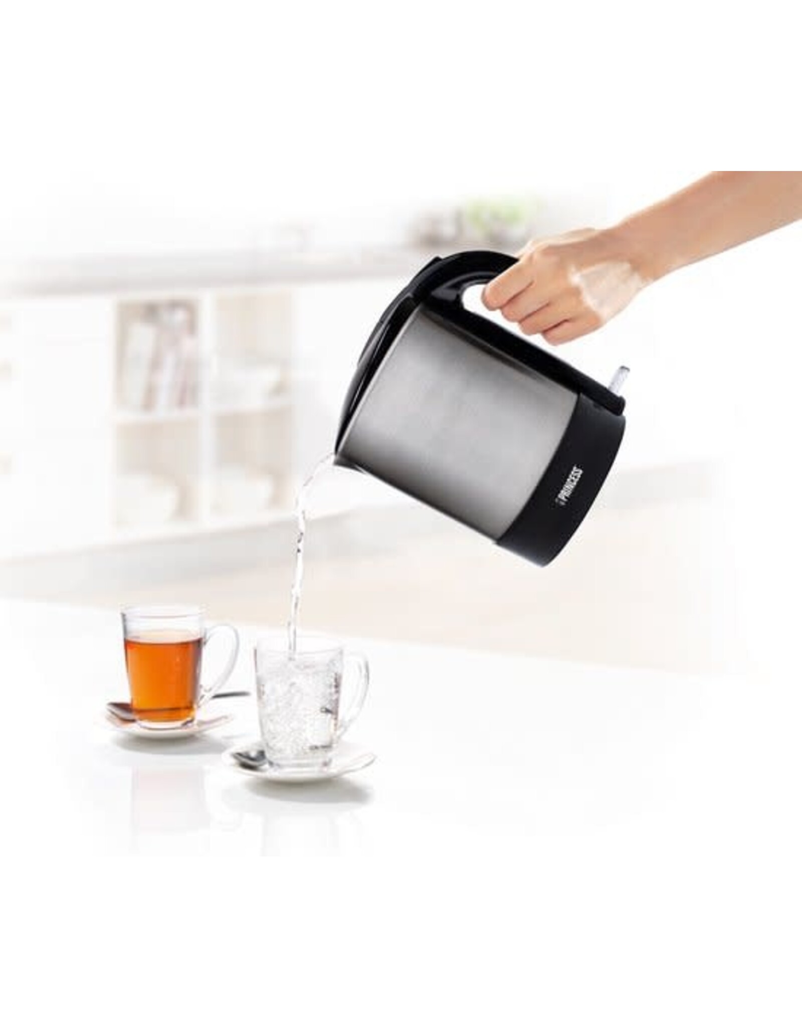 PRINCESS Princess Waterkoker 236039 – 360⁰ draaibaar - 1,7 Liter - 2200W - RVS