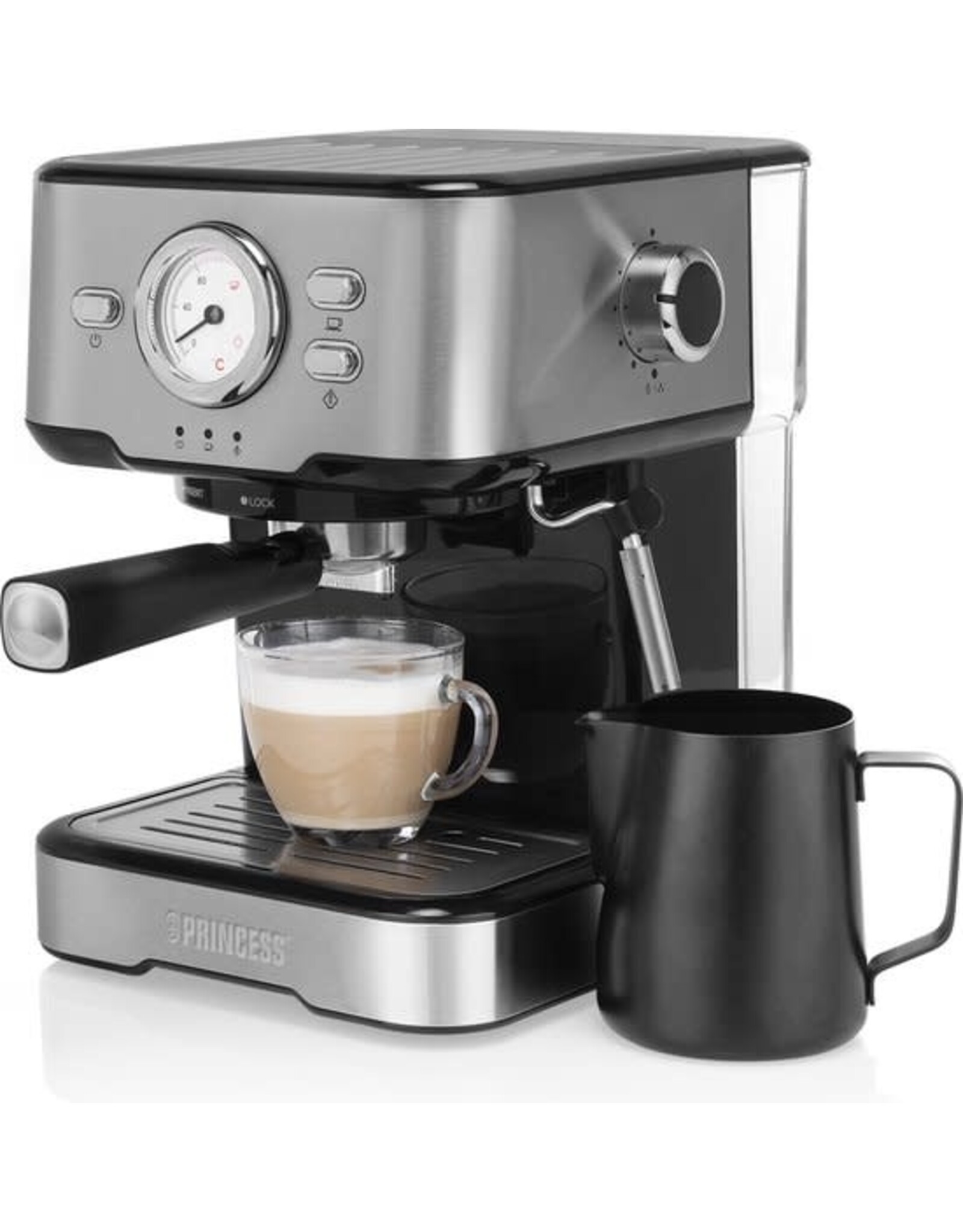 PRINCESS Princess 249415 Koffiezetapparaat - Koffiemachine - Espresso - ESE-adapter