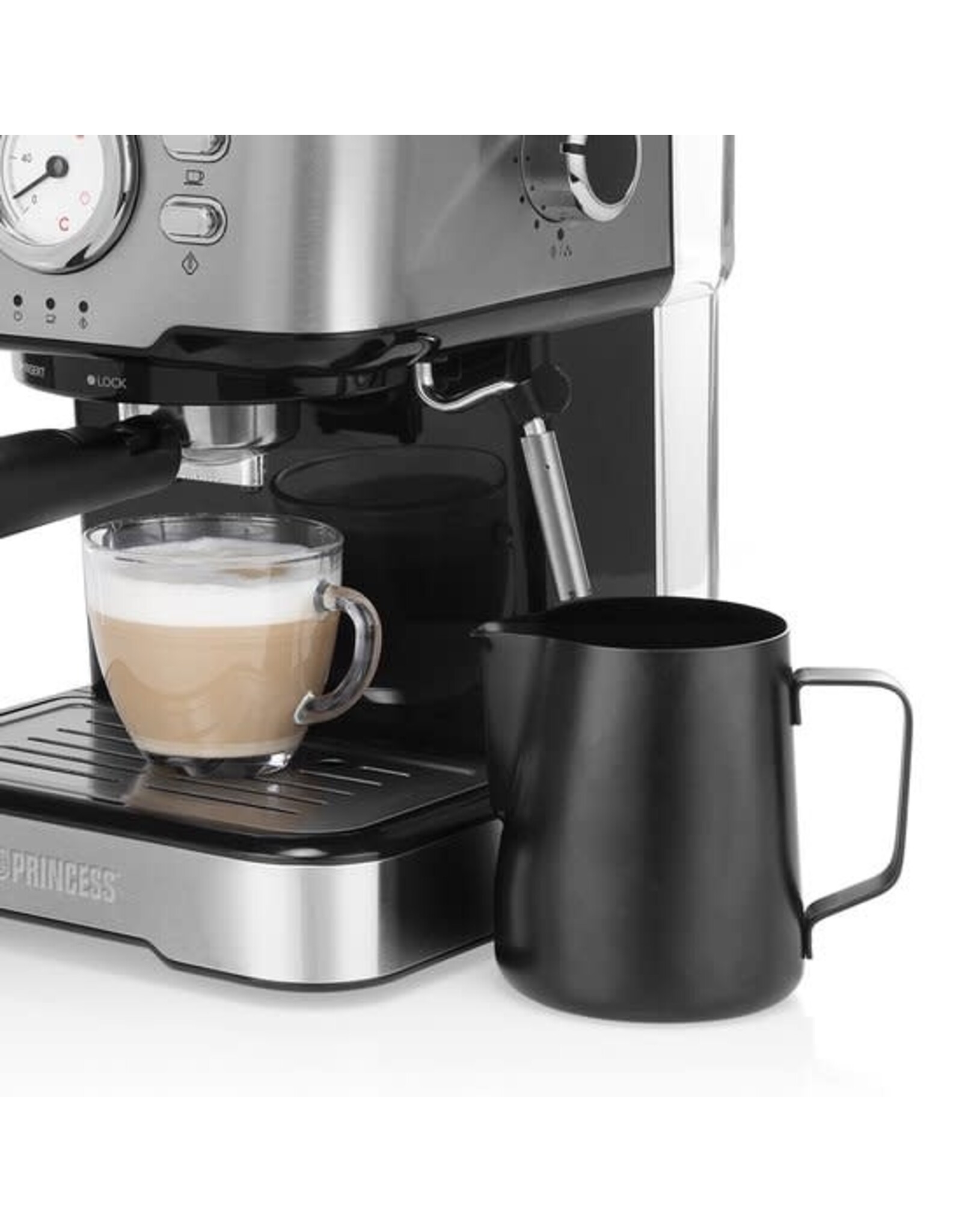 PRINCESS Princess 249415 Koffiezetapparaat - Koffiemachine - Espresso - ESE-adapter