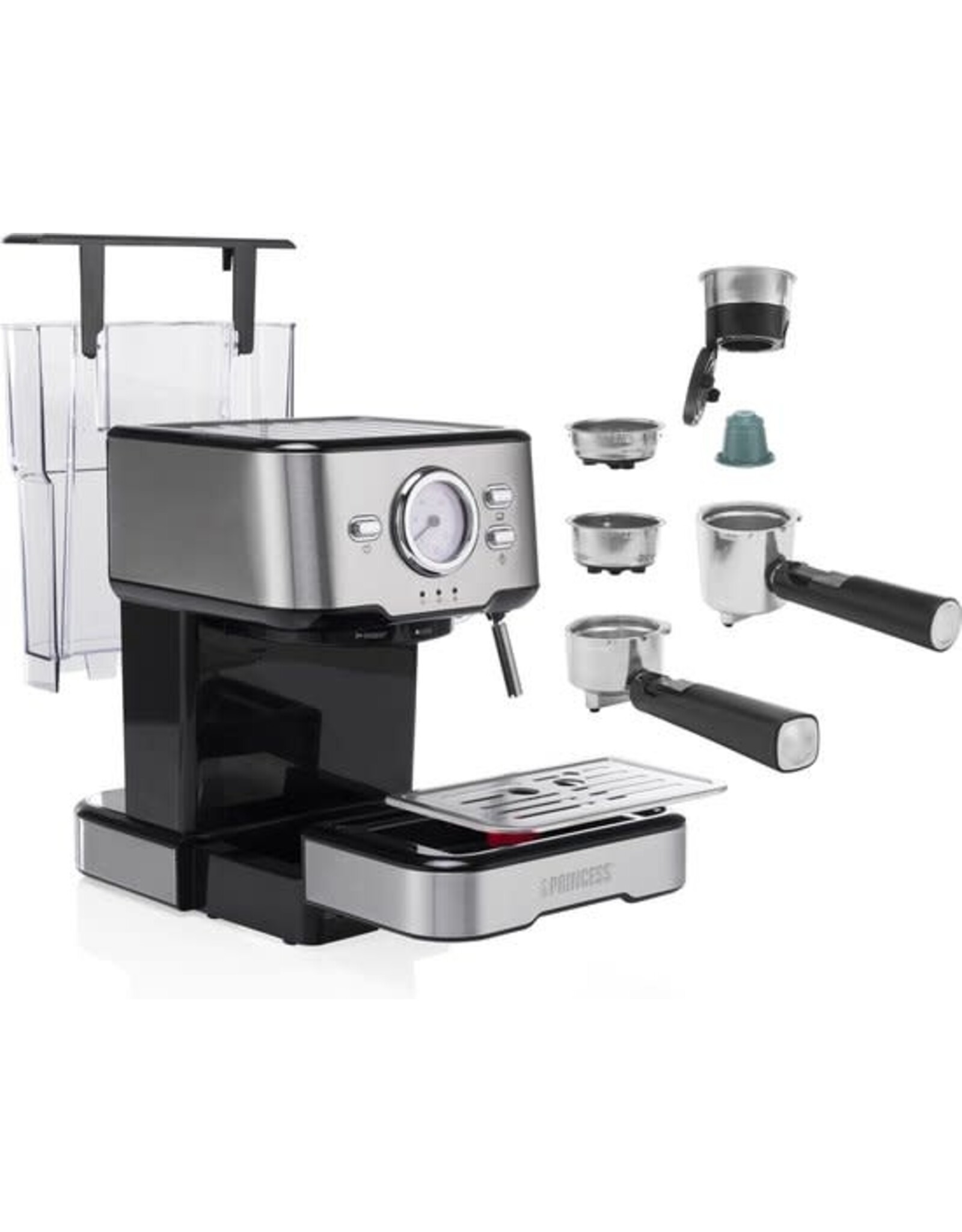 PRINCESS Princess 249415 Koffiezetapparaat - Koffiemachine - Espresso - ESE-adapter